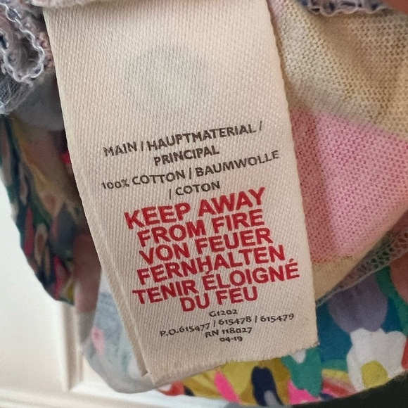 Mini Boden Girls Colorful Floral Dress Size 7-8 - Picture 4 of 4